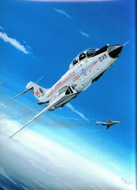 CF-101 Voodoos -416 Lynx Squadron CFB Chatham 1980s