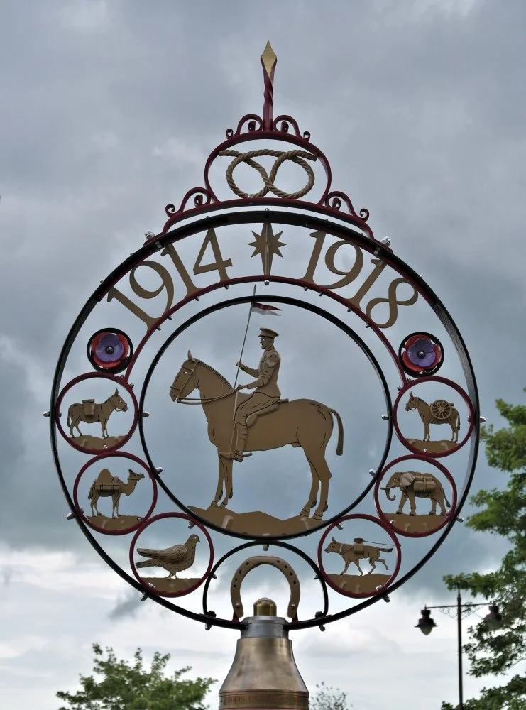 Cheadle, Staffordshire, Memorial to the Men and Animals of the Great War