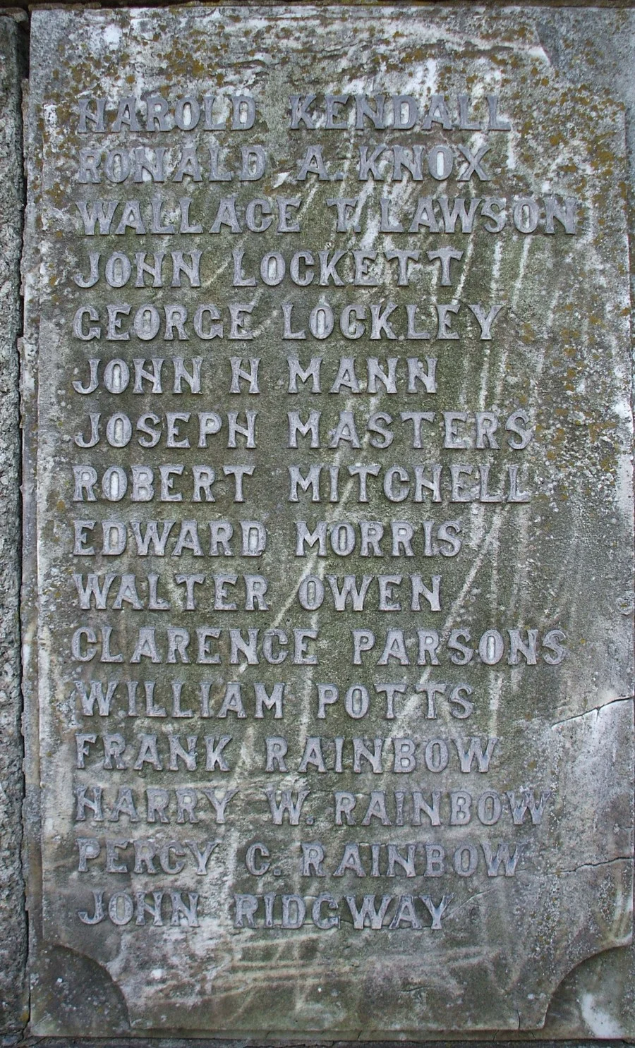 Cheslyn Hay War Memorial, Staffs