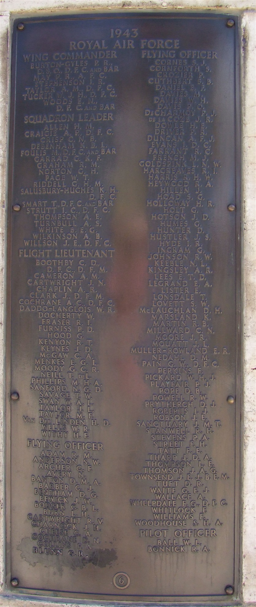 Commonwealth Airmen War Memorial, Floriana, Malta