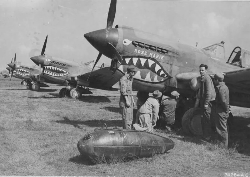 Curtiss P-40 Rose Marie