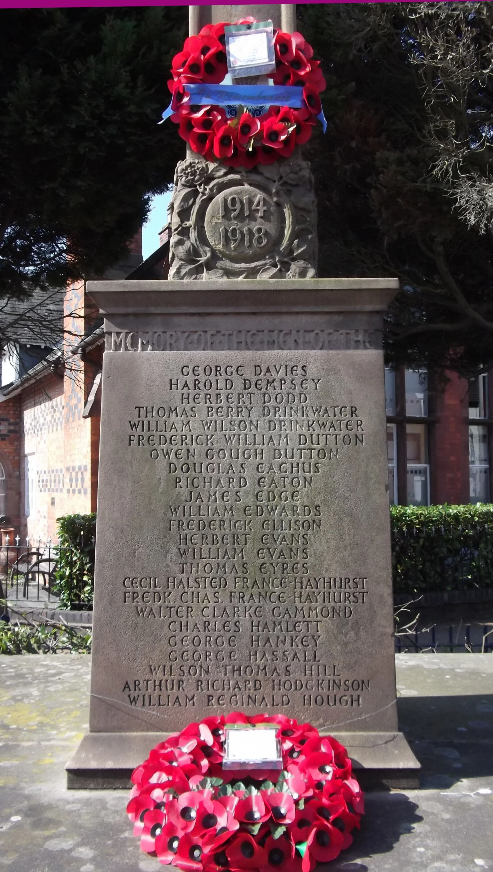 Davenham War Memorial