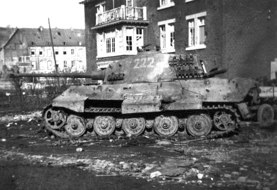Destroyed Tiger Tank