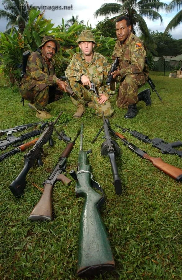 Display of surrendered weapons for destruction