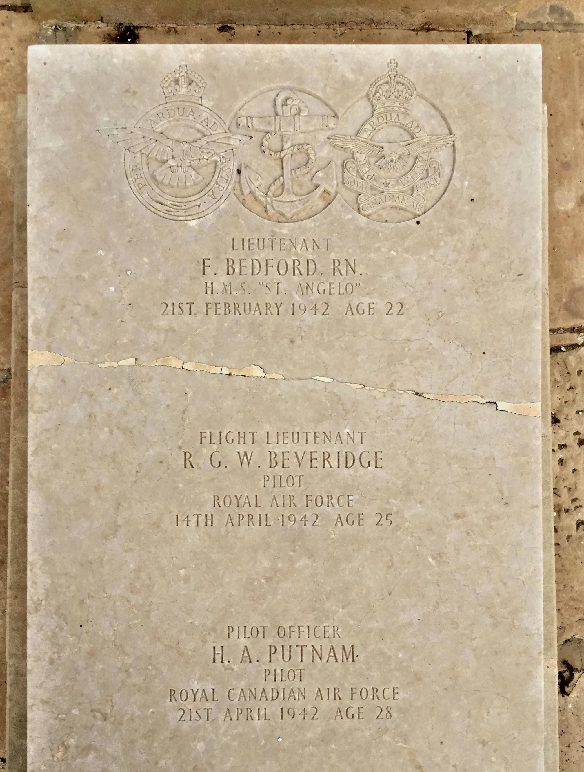 E20  FREDERICK BEDFORD,  ROBERT G W  BEVERIDGE,  HIRAM A PUTMAN