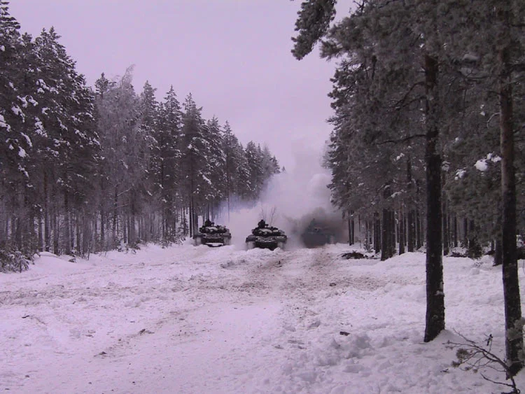 FDF T-72M1 Platoon
