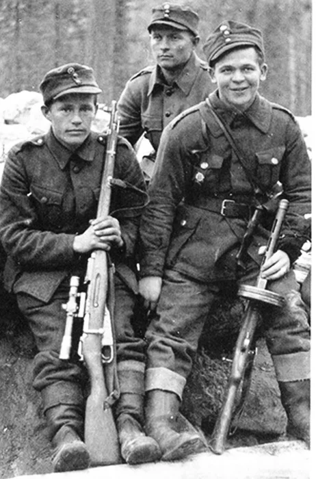 Finnish soldiers - Winter War