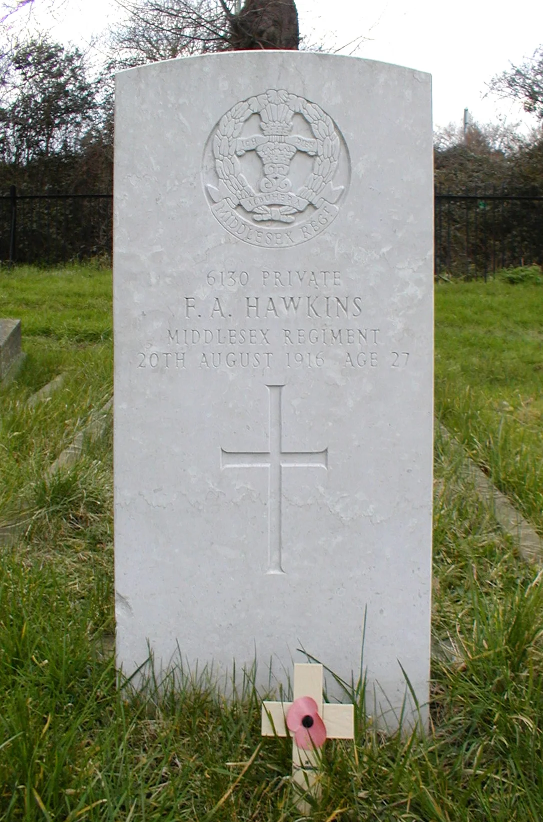 Frederick Arthur HAWKINS