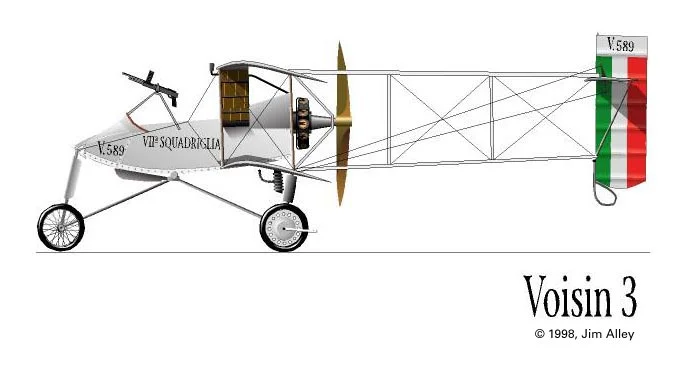 French Voison 3 WW1