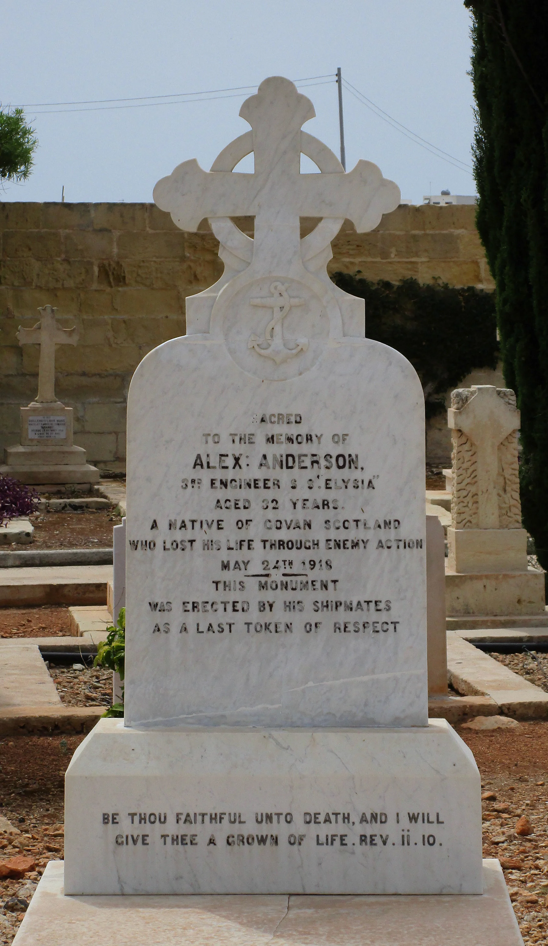 G59 ALEXANDER CLIFFORD ANDERSON