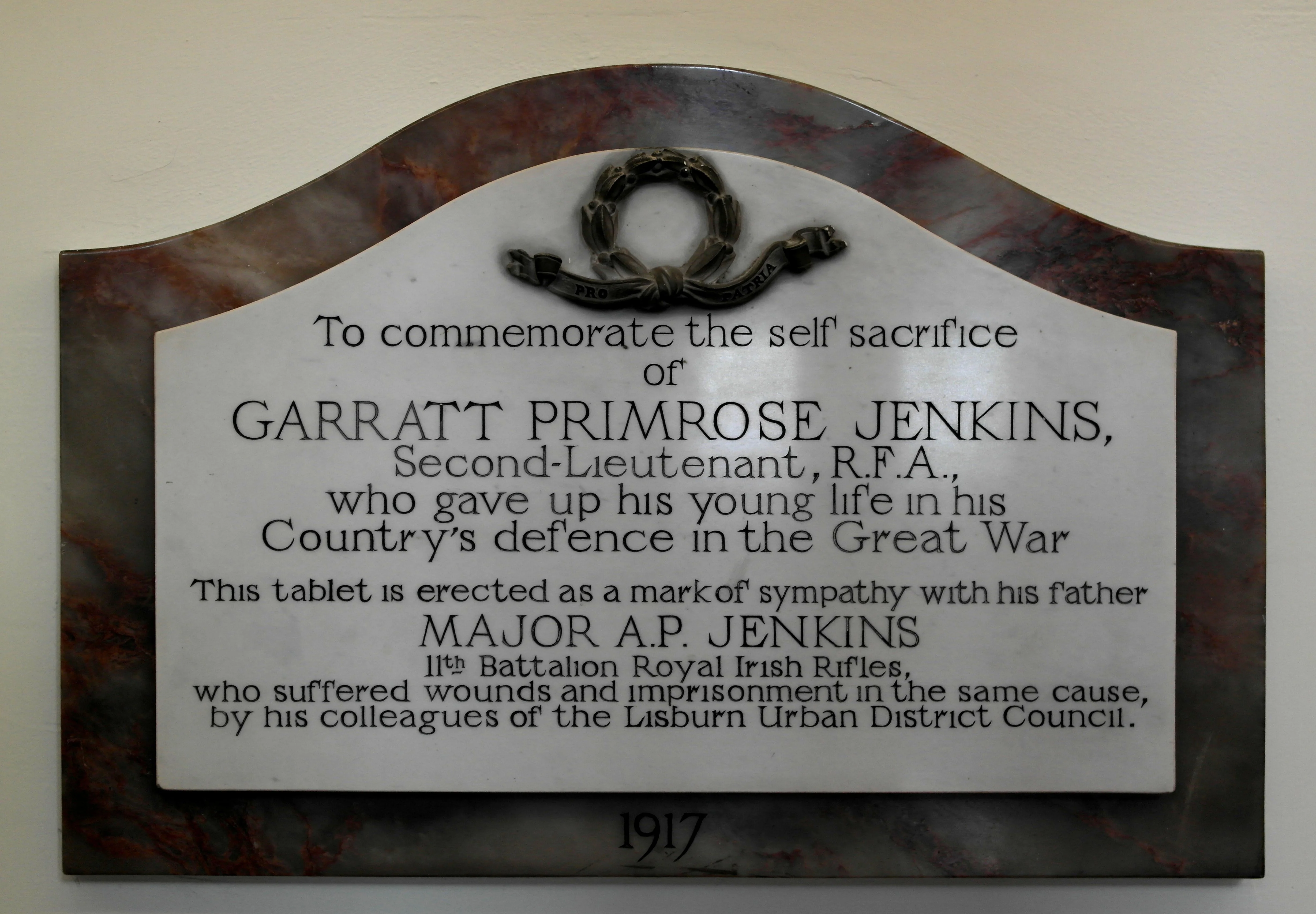 Garratt Primrose JENKINS