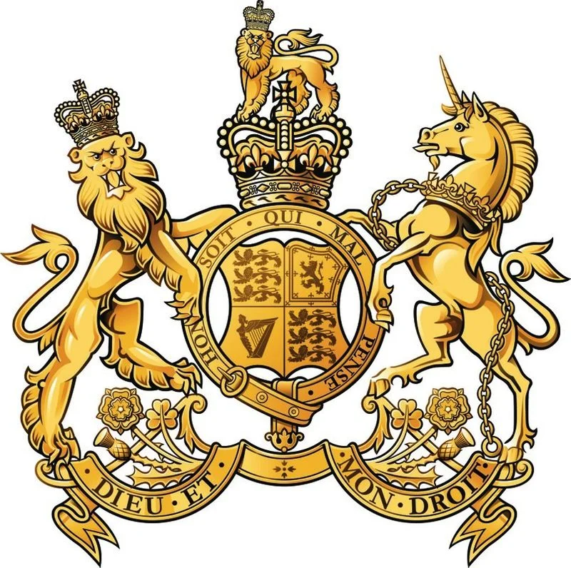 General Service Corps - Cap Badge Gold