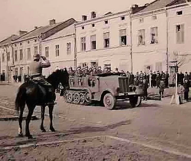 German half track SdKfz 9