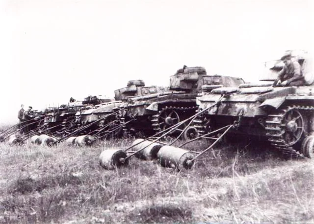 German Mine Clearance Denmark WW2