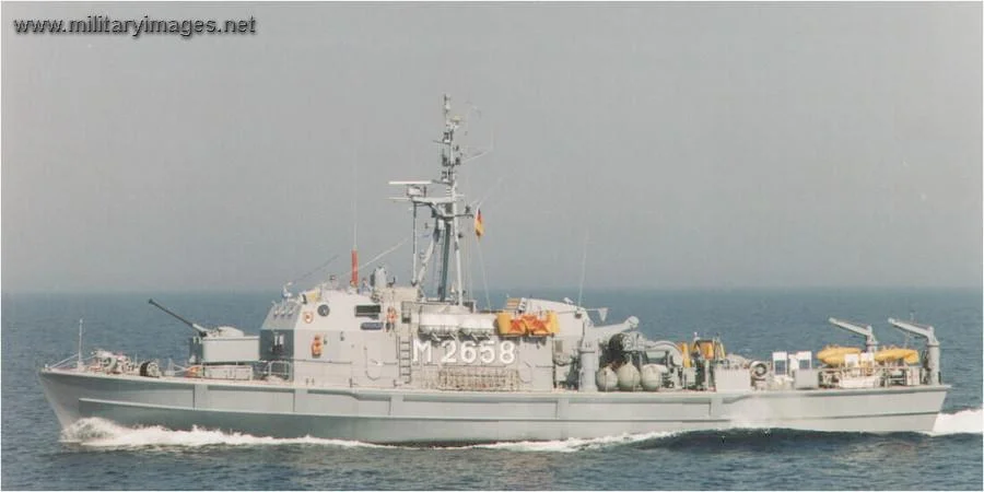German Navy - minehunter Frauenlob