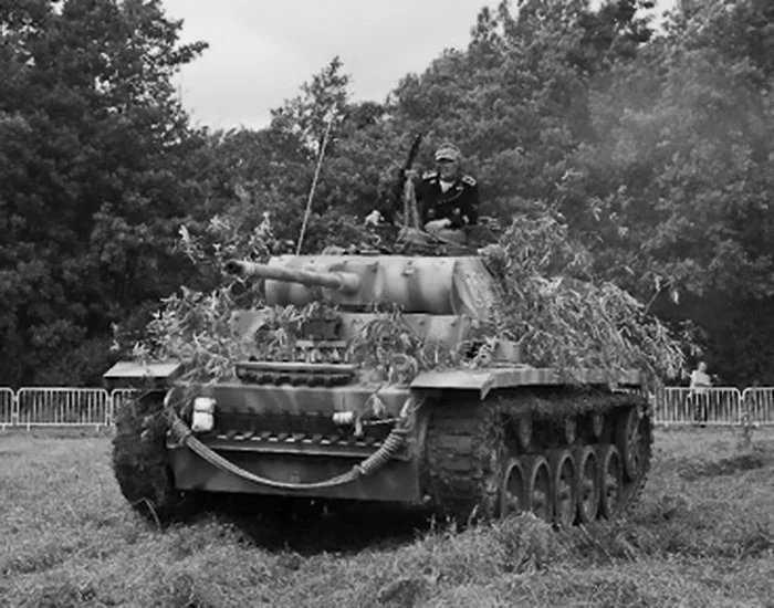 German Panzer reenactment