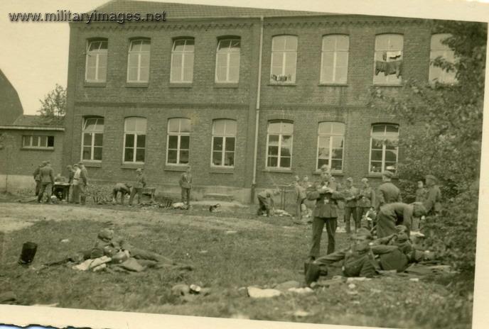 German Soilders at rest