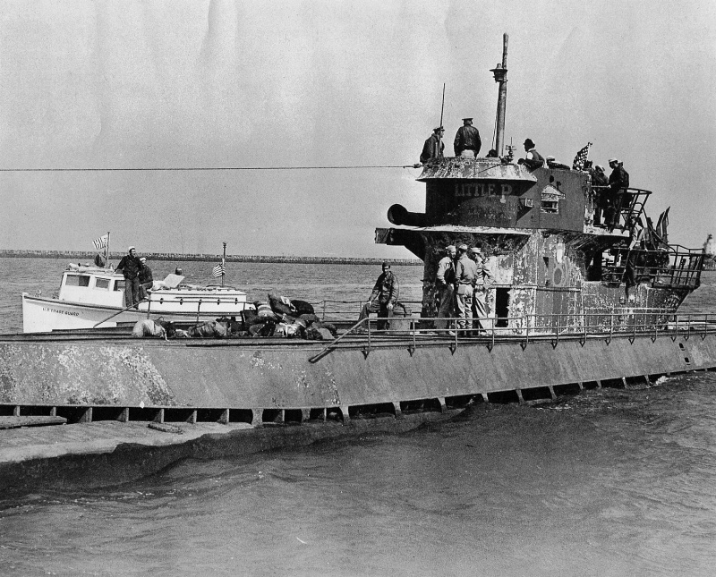 German Submarine U858