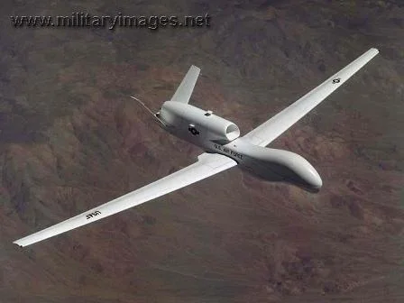 Global hawk over Iraq in 2005