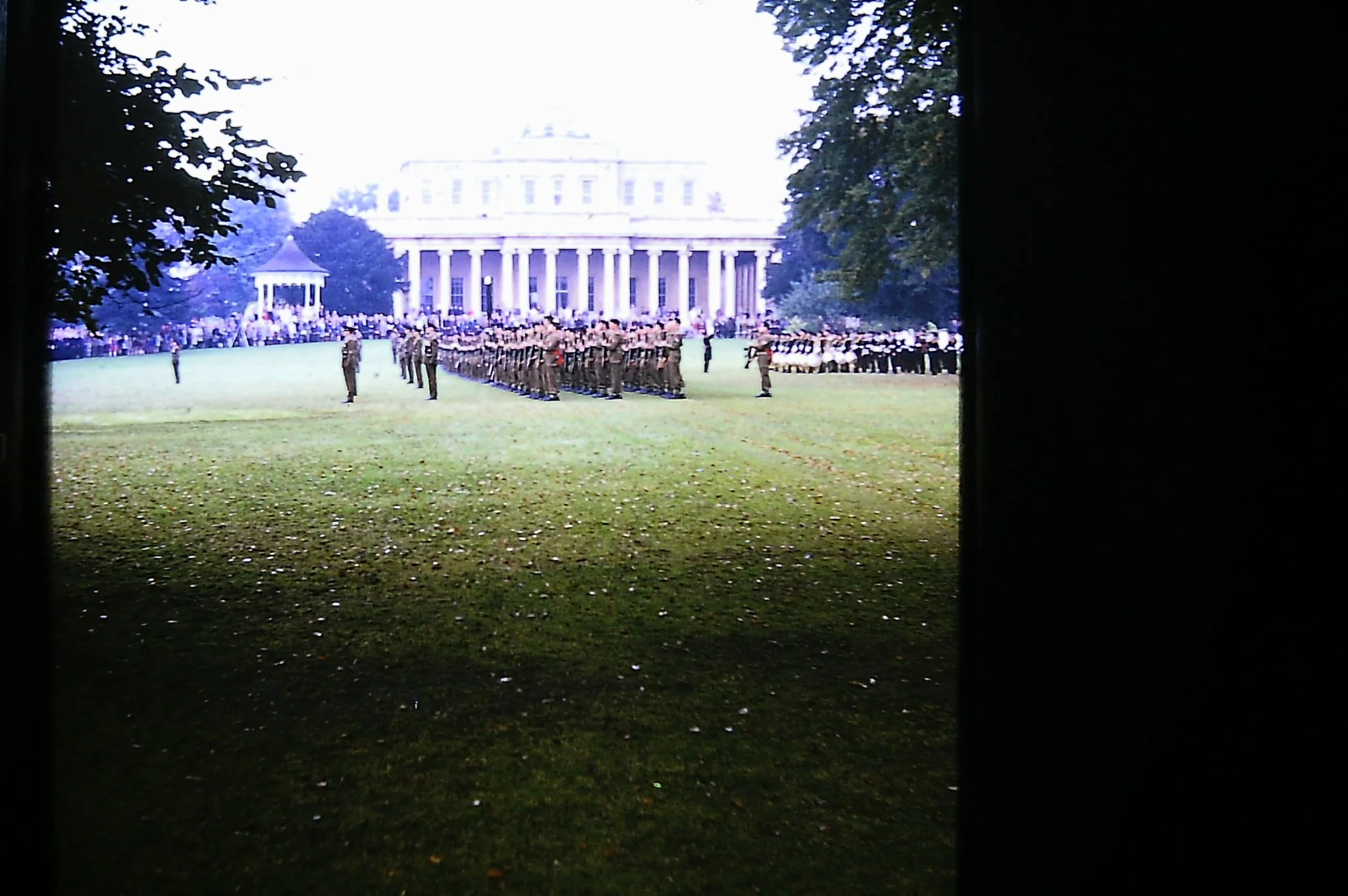 Glosters on parade