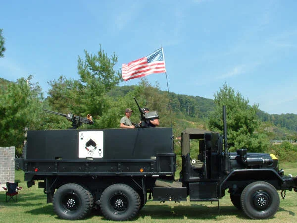 Gun Truck Vietnam 'Ace of Spades'