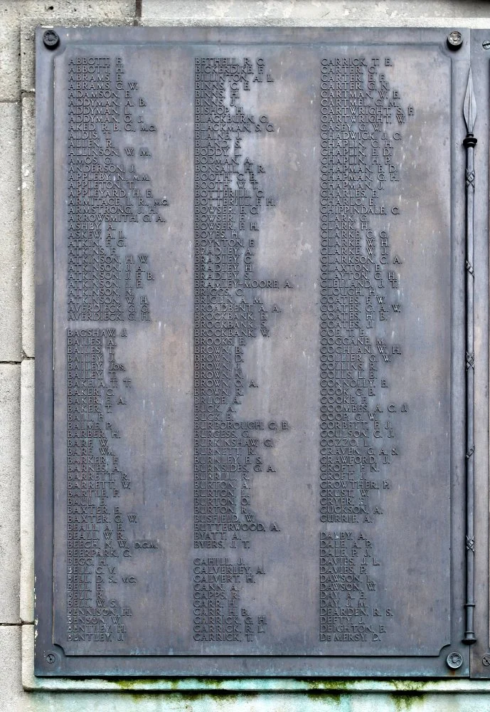 Harrogate Cenotaph.  Fallen