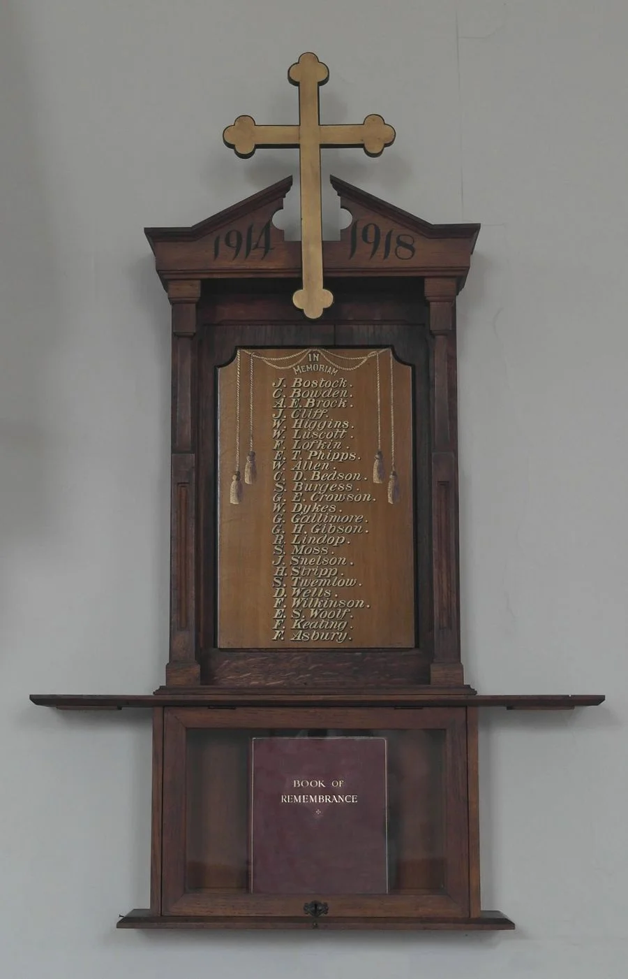 Haslington Church War Memorial Cheshire