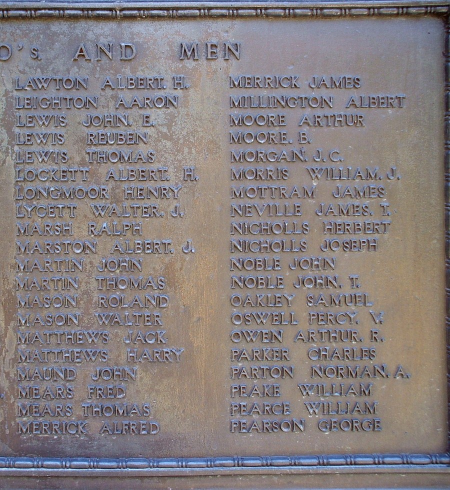 Hednesford War Memorial, Staffordshire
