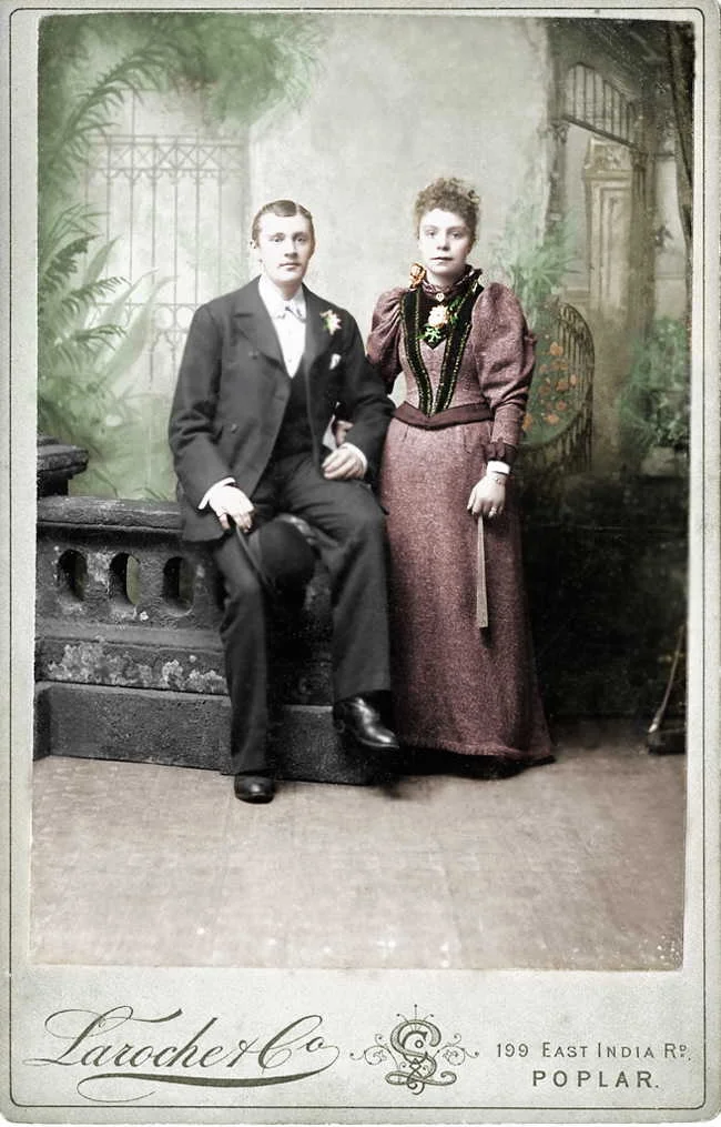 Henry GLENISTER and his wife