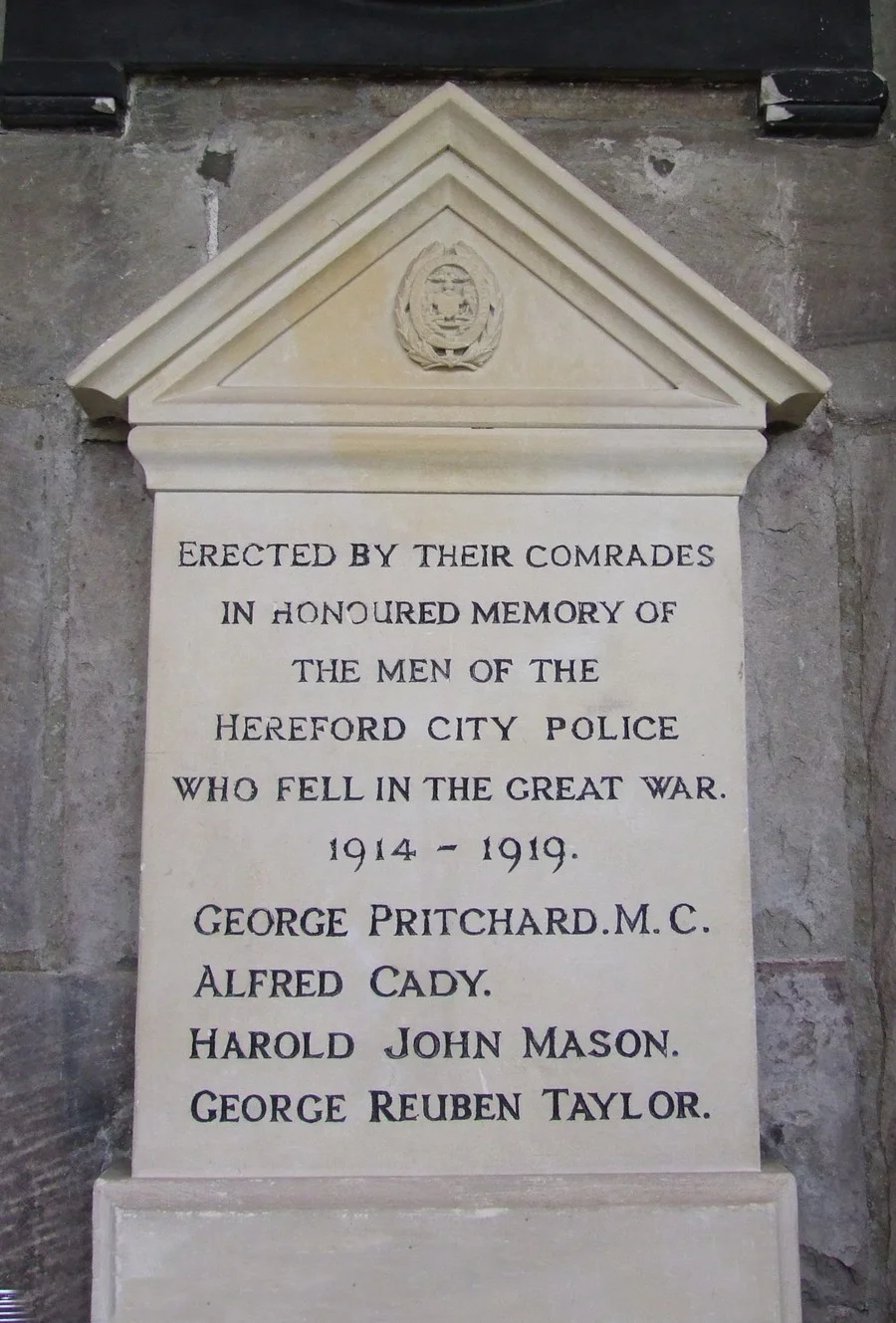 Hereford City Police Memorial