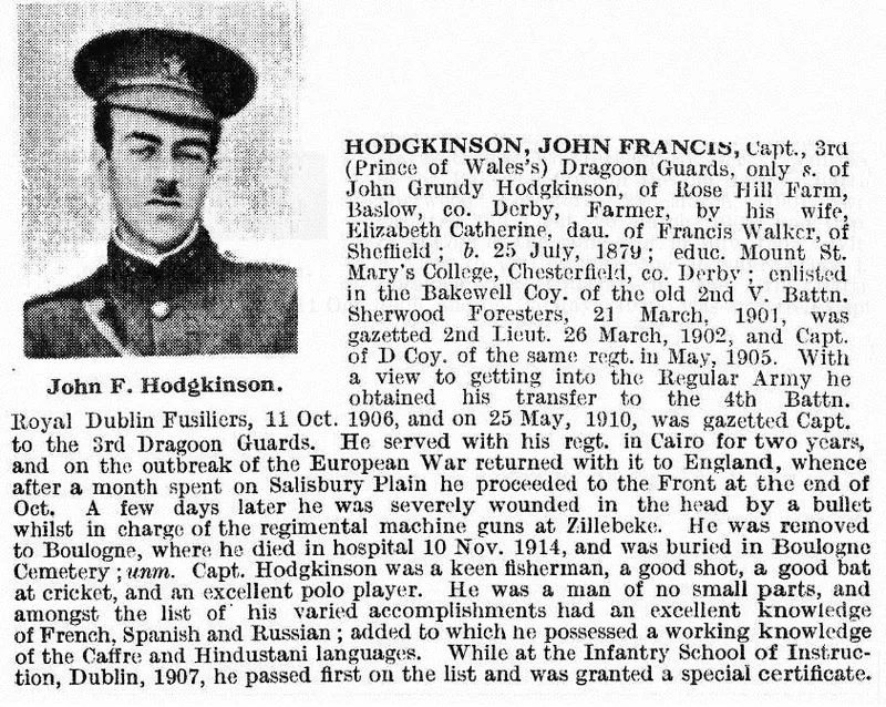 HODGKINSON John Francis