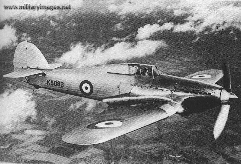 Hurricane prototype K5083 early 1936
