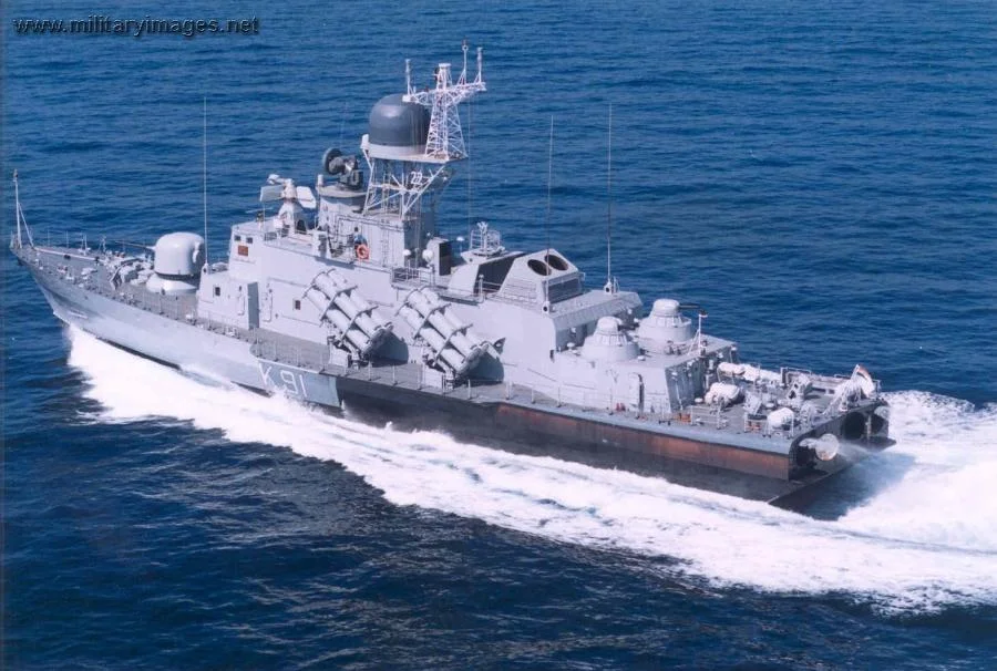 Indian Navy - corvette INS Pralaya