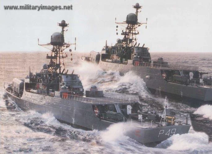 Indian Navy - corvettes INS Khukri and INS Khutar
