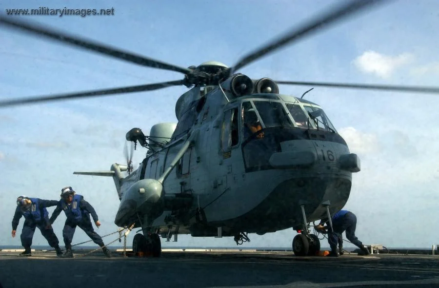 Indian Navy Sea King Mk 42B helicopter