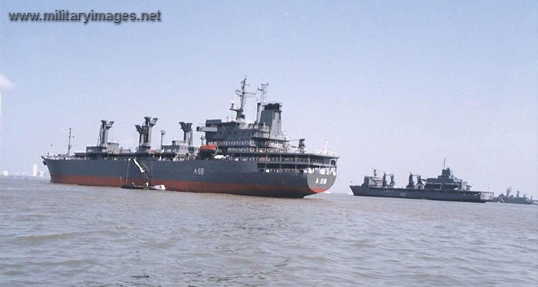 Indian Navy - tankers Jyoti and Aditya