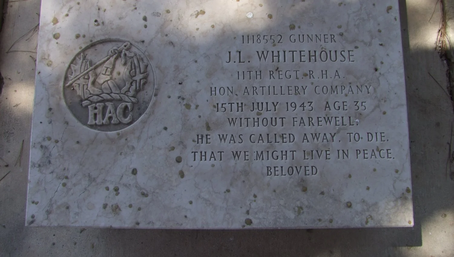 James Leslie WHITEHOUSE