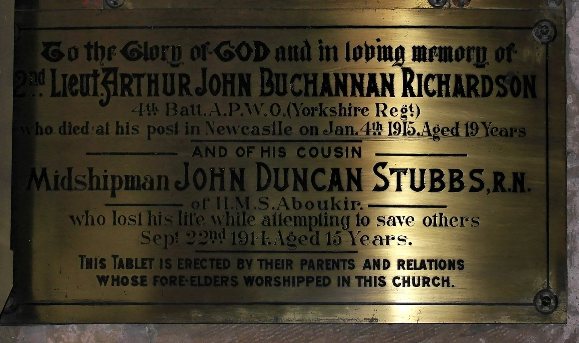 John Duncan STUBBS