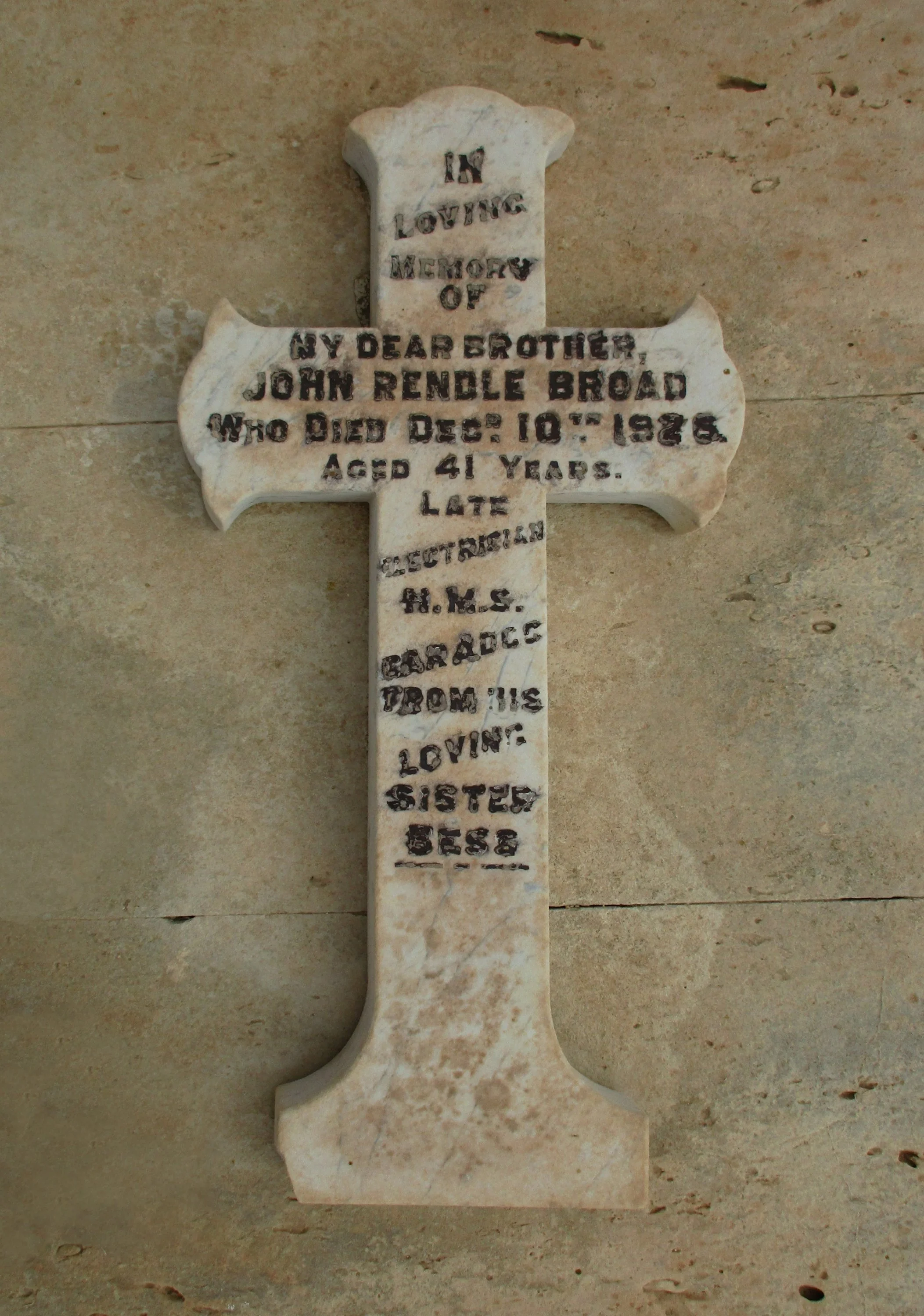 John Rendle BROAD.