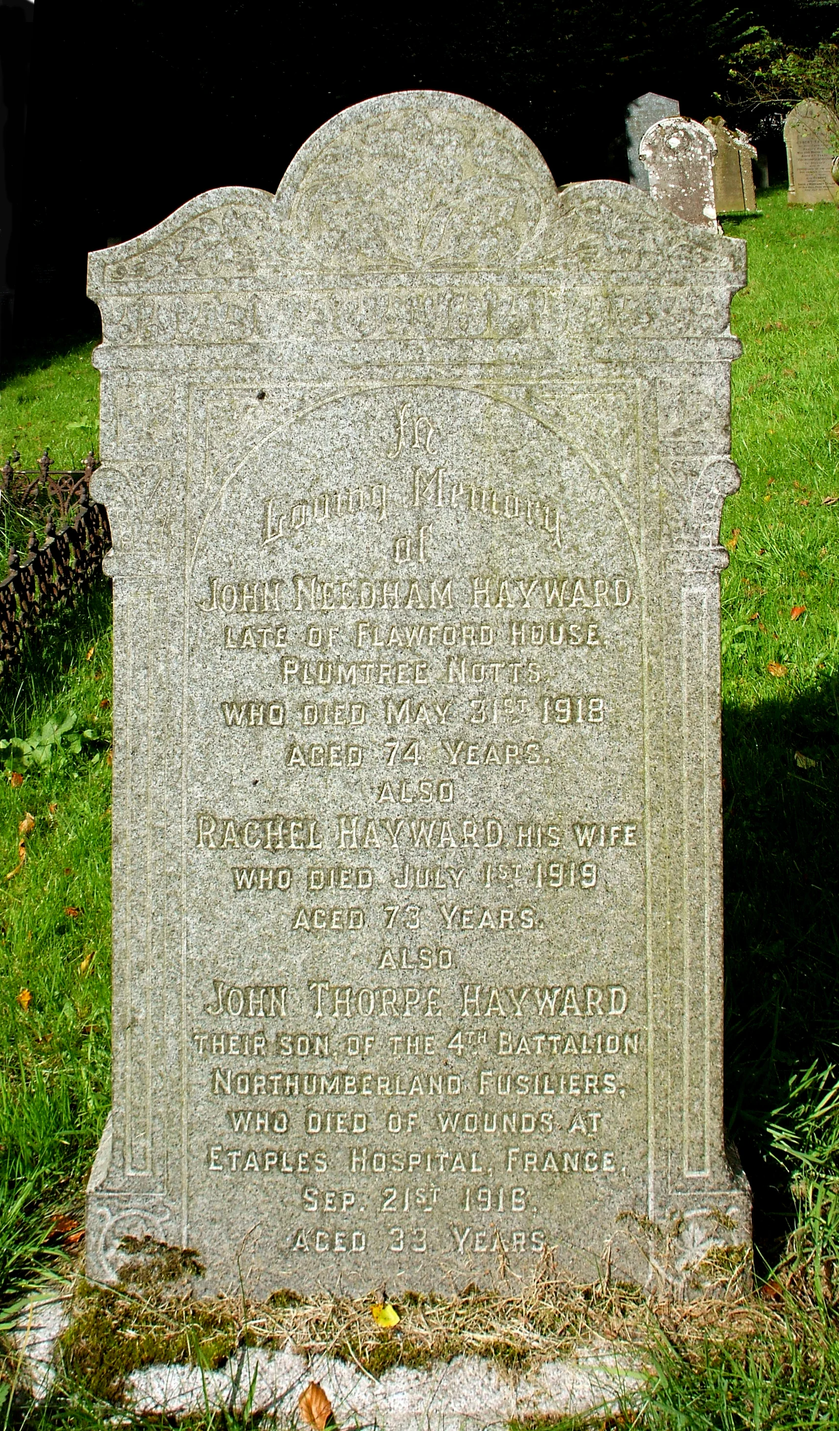 John Thorpe HAYWARD