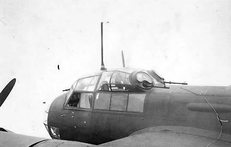 Junkers Ju 88  Rear Gunner Position