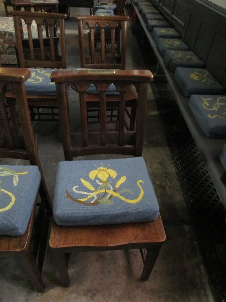 Lady Chapel WWI Memorial Chairs, Leeds St Peter