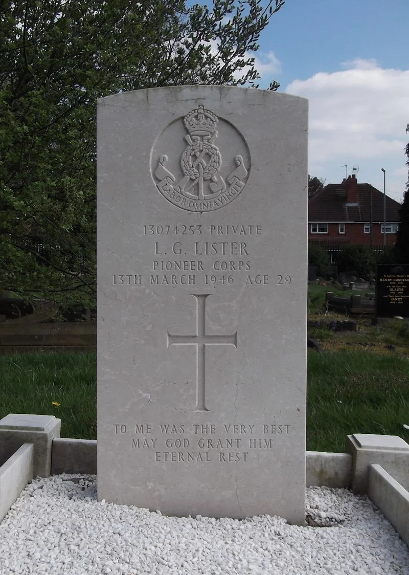 LISTER Lawrence George