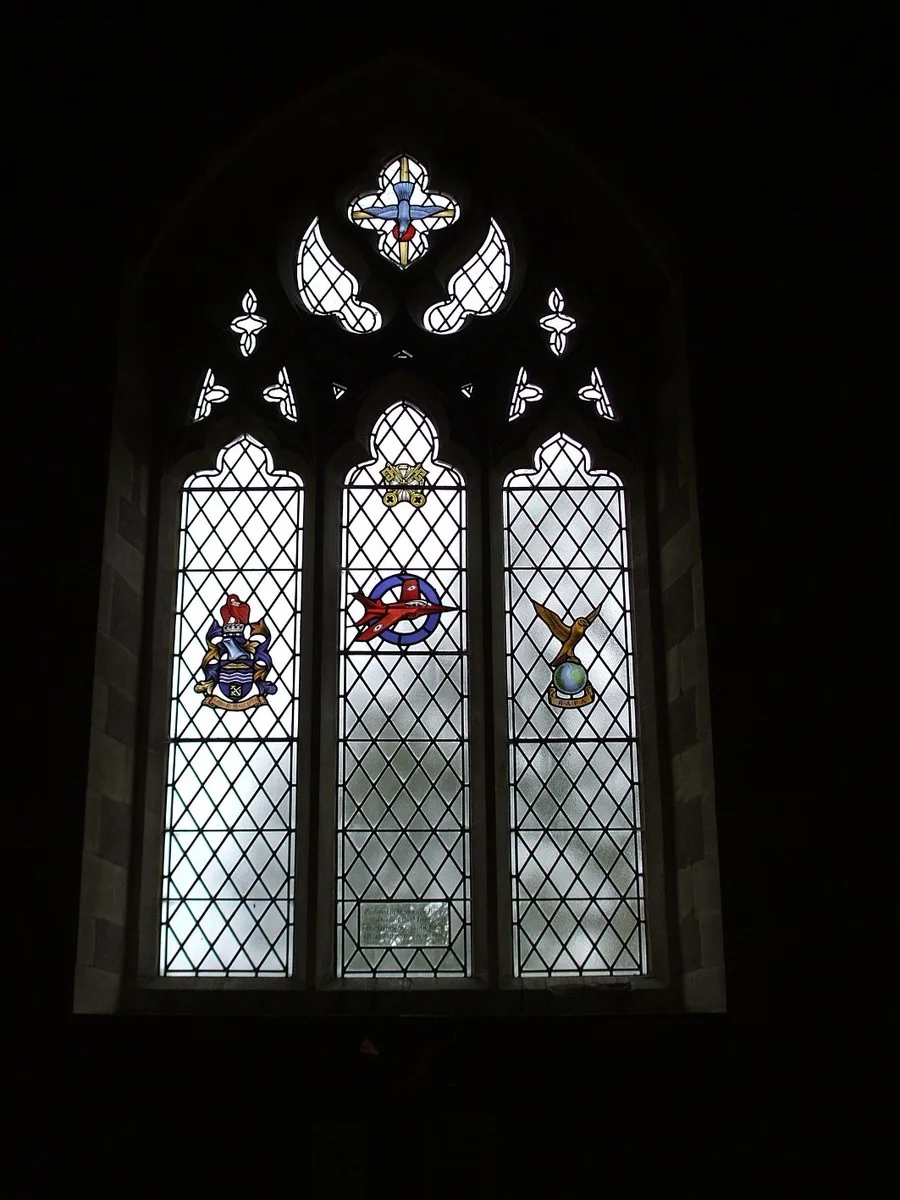 Little Rissington Gloucestershire RAF Window