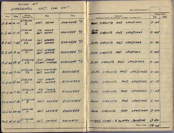 Log Book page 2