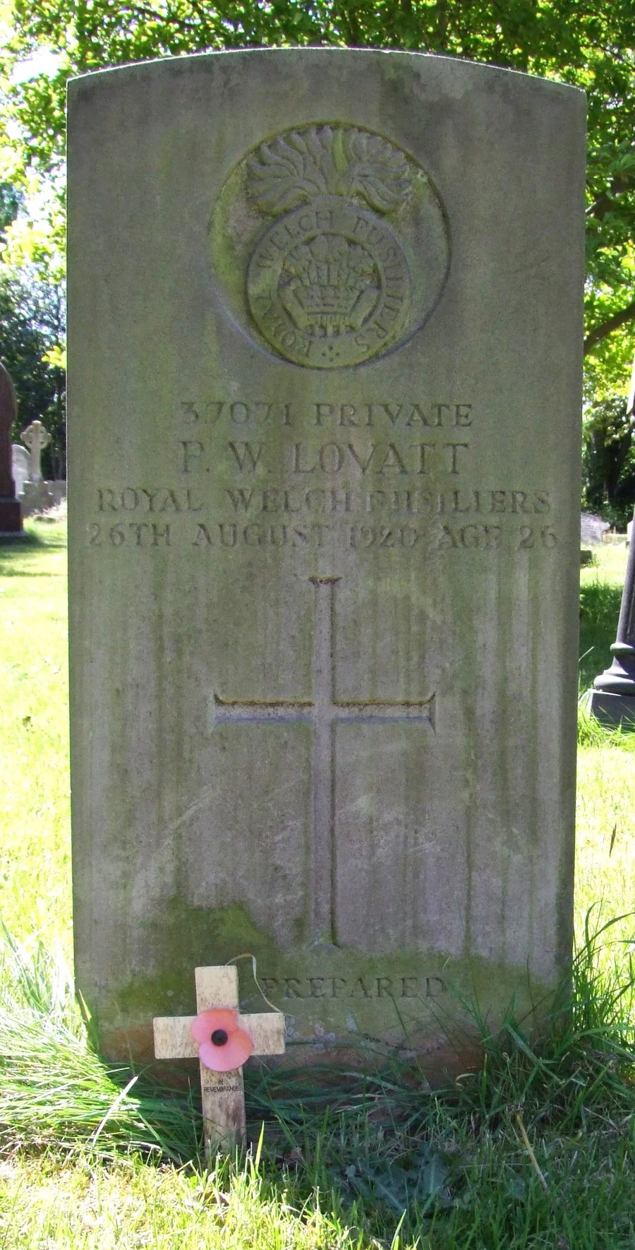 Lovatt Percy William