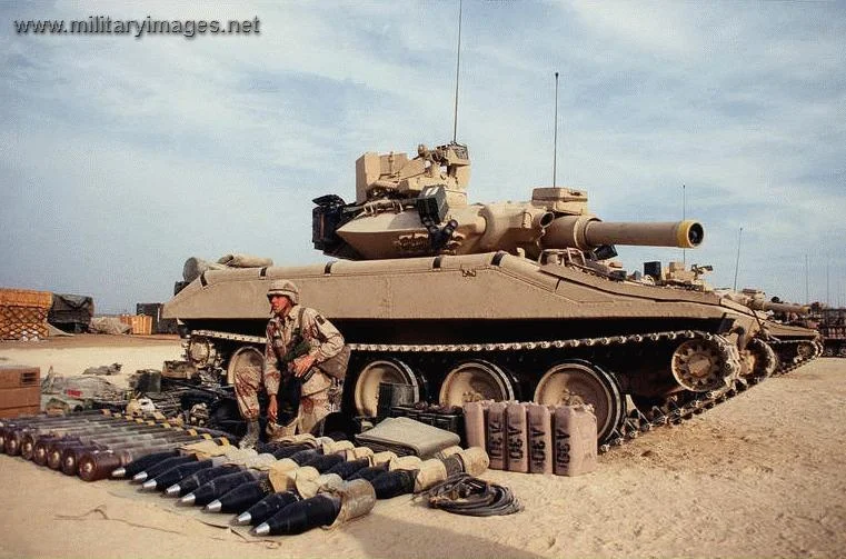 M551A1 Sheridan Desert Storm