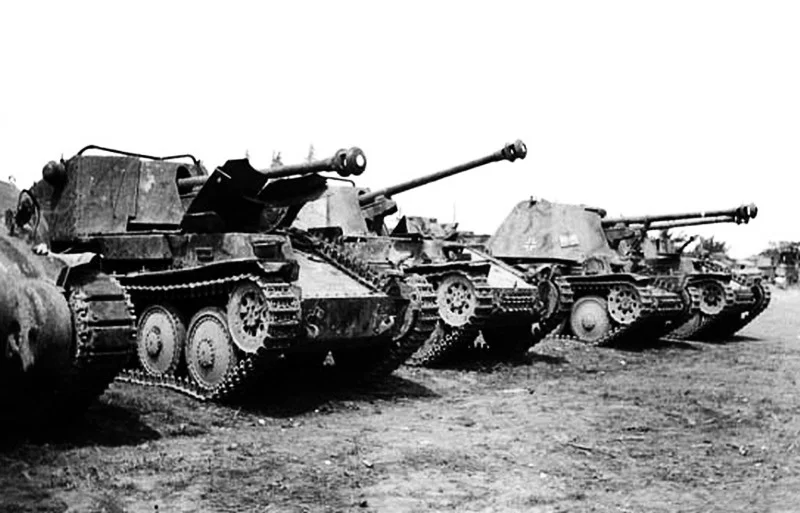 Marder III boneyard