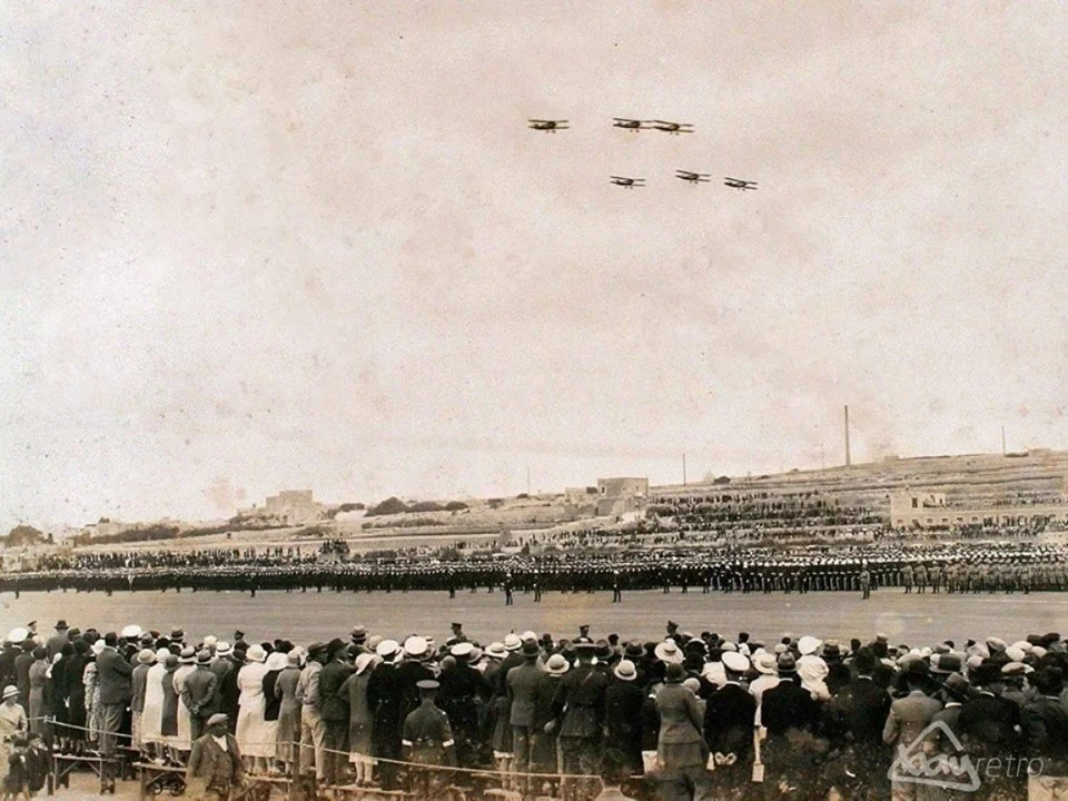 Marsa Sports Grounds At The 1935 Malta Airshow