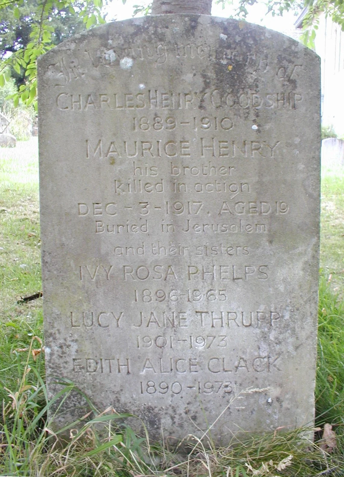 Maurice Henry GOODSHIP